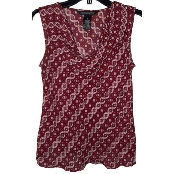 Jonathan Martin Studio Cowl Neck Blouse Small - Picture 1 of 6